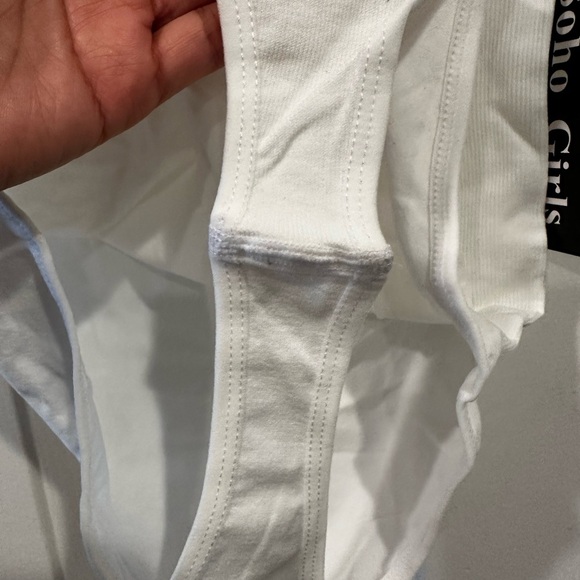 Bodysuit-nylon/spandex  (White Left) - Picture 6 of 6